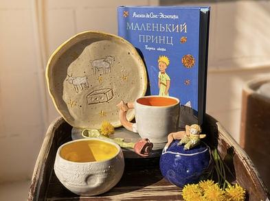 Курс Маленький принц, серия керамических изделий в гончарной школе Колокол